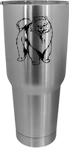Vista 367 de Cairn Terrier - Vaso grabado con temática de perro, 30 onzas