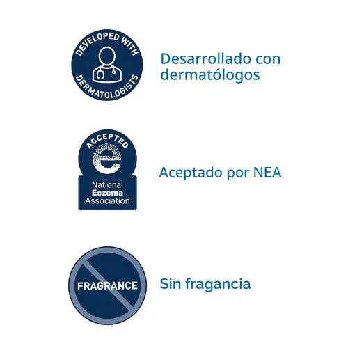 Vista 5 de CeraVe Set hidratante para el cuidado de la piel, crema hidratante de 8 onzas y limpiador facial hidratante de 8 onzas, ceramidas + crema hidratante