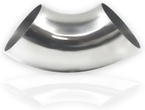 Vista 8 de Tubo de codo de escape OD de 3 pulgadas y 90 grados (codo de curva de mandril) SS304 de acero inoxidable apto para codo de escape modificado