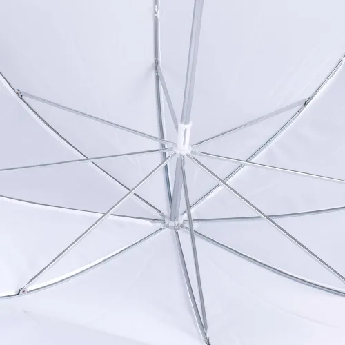 Vista 4 de Neewer® Profesional - Sombrilla reflectora translúcida blanca de 84 cm, para luz flash de estudio fotográfico