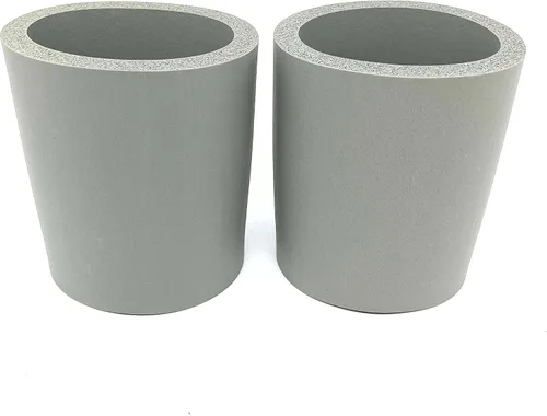 Vista 15 de Pen Kit Mall - Enfriador de latas de espuma gruesa en blanco de la vieja escuela, no plegable (varios colores, paquete de 6 - C, 6)