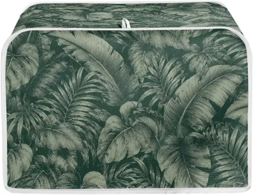 Vista 47 de Talayituse Autumn Maple Leaf Print Toaster Cover 2 Slice Bread Toaster Oven Cover Washable Toasters Dust Covers Kitchen Small Appliance Covers