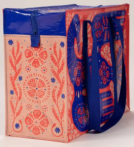 Vista 2 de Blue Q Bolsas de hombro La bolsa de transporte a todas partes con una cremallera fuerte, bolsillo exterior, piso reforzado. 95% Material reciclado
