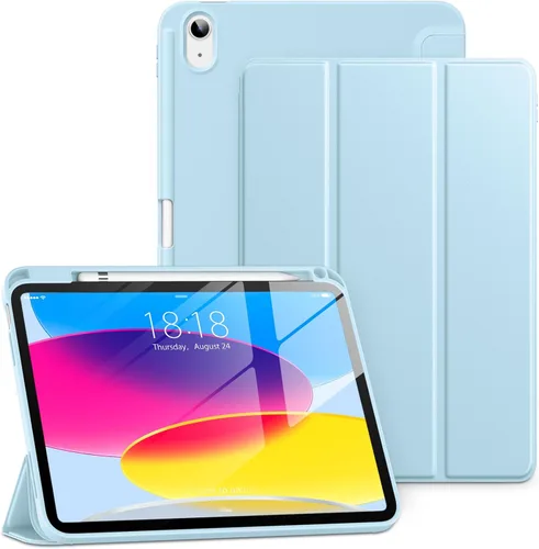Vista 9 de DTTO Funda para iPad (A16) de 11ª Generación de 11 Pulgadas 2025, Funda para iPad de 10ª Generación de 10.9 Pulgadas 2022, Funda Protectora Trasera
