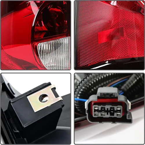 Vista 2 de EPIC LIGHTING AMXOE - Par de luces traseras para Silverado 1500 2500 04-07 Lado del conductor y del copiloto.