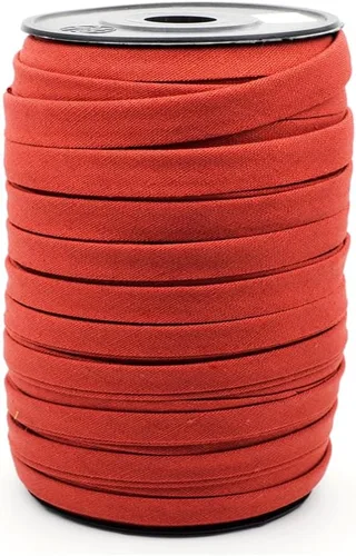 Vista 7 de CRAFTMEMORE Cinta al bies de doble pliegue de 1/2 pulgada, de lino y algodón, hecha en Japón, cinta de encuadernación para costura, dobladillo Negro