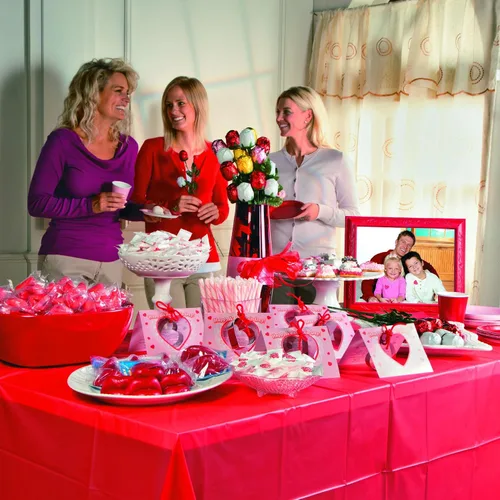 Vista 5 de Surtido de 50 globos autoinflables de 4 pulgadas con forma de corazón de San Valentín, ideal para decoración del día de San Valentín y fiestas
