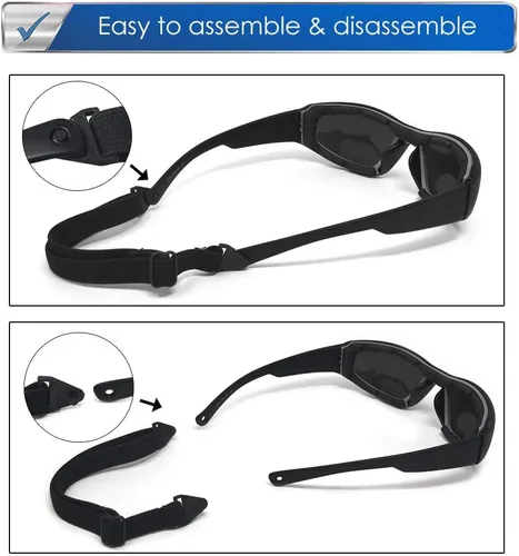 Vista 2 de LUFF UV400 Outdoor Riding Sunglasses for Men, Protects Your Eyes from Glare Verde