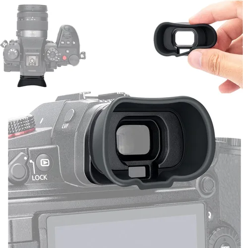 Vista 14 de Visor de cámara de silicona blanda Eyepiece para Olympus OM-D E-M1 Mark III & E-M1 Mark II y E-M1 cámara sin espejo, sustituye a Olympus EP-13 EP-12
