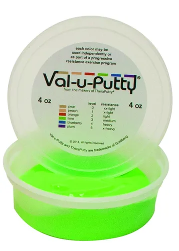 Vista 6 de Val-u-Putty 10-3944 Masilla de ejercicio, pesada, arándano, 1 libra