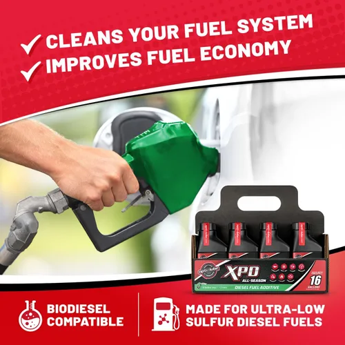 Vista 4 de Opti-Lube XPD - Aditivo de combustible diésel para todas las estaciones, botellas de 4 onzas (paquete de 8) Fórmula más popular durante todo