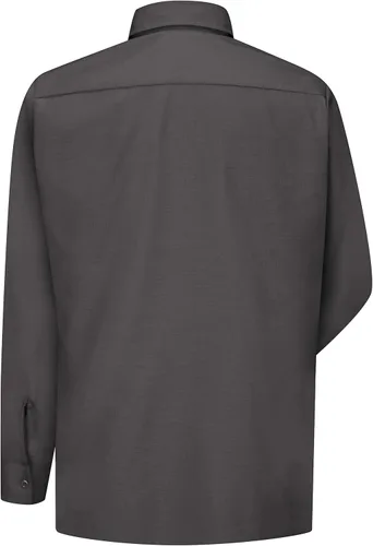 Vista 2 de Red Kap Camisa de trabajo Ripstop sólida, resistente a desgarros, manga larga