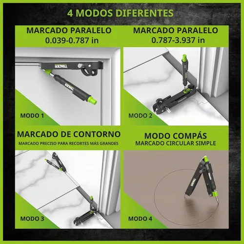 Vista 17 de Tracer Proscribe - Herramienta de escritura de carpintería con lápiz