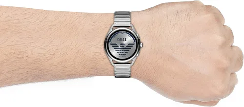 Vista 7 de Emporio Armani - Smartwatch 3 con tecnología Wear OS de Google con altavoz frecuencia cardíaca GPS NFC y notificaciones de celular inteligente