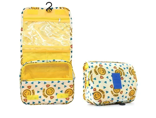 Vista 8 de seven wolves Bolsas de cosméticos colgantes - Organizador de viaje portátil Bolsas de cosméticos Bolsas de cosméticos Cajas de señoras Kit de Rosado