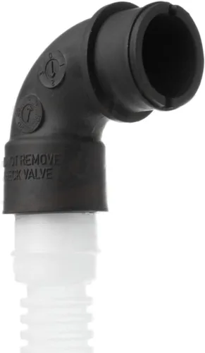 Vista 2 de WD24X29378 - Hose de drenaje de bucle alto para lavavajillas compatible con GE Hotpoint OEM original