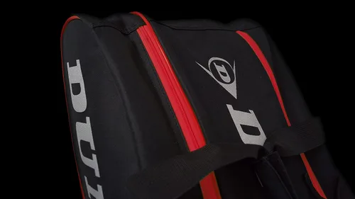 Vista 3 de Dunlop Sports Paletero Club Padel Bag Negro/Rojo