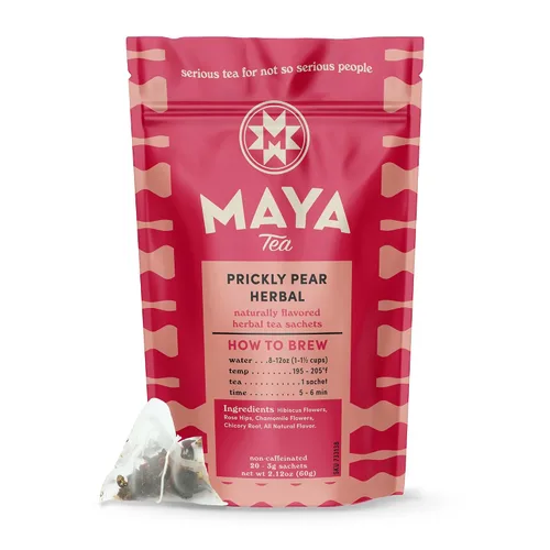 Vista 18 de Maya Tea Bolsas de té de hierbas Citrus Hibiscus, todo natural, sin cafeína, paquete de 20