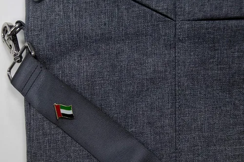 Vista 7 de A-ONE Insignia de la bandera del país de los Emiratos Árabes Unidos (EAU) + insignia de metal de la bandera nacional del Emirato de Fujairah
