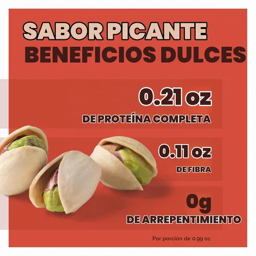 Vista 3 de Wonderful Pistachios In Shell, frutos secos con sabor a chile dulce, bolsa de 4.5 onzas (paquete de 8), aperitivos de proteínas, aperitivos