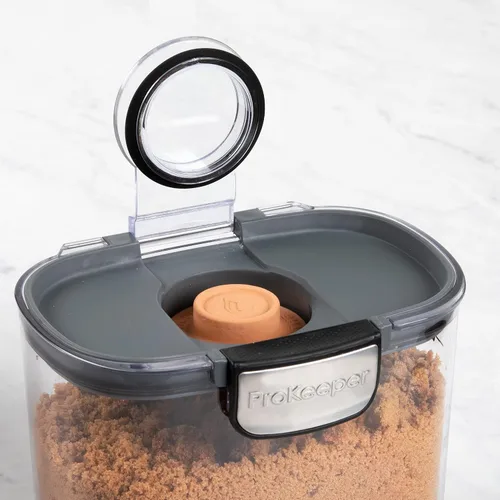 Vista 5 de Progressive International ProKeeper+ Juego de recipientes herméticos de plástico transparente para organización de la cocina del panadero