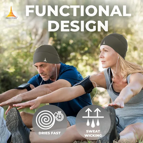Vista 36 de Gorro para correr o forro para casco: máxima retención térmica y absorción de la humedad. Se ajusta debajo de cascos.