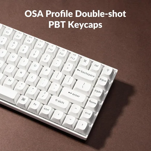 Vista 8 de Keychron K2 Pro 75% Layout Teclado mecánico inalámbrico Bluetooth, teclado para juegos con cable tipo C programable personalizado