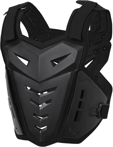 Vista 2 de Chaleco protector de cuerpo para motocicleta, bicicleta de calle, carreras todoterreno, ciclismo, esquí, motocross, protector de pecho para adultos
