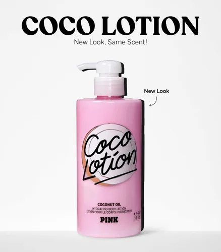 Vista 4 de Loción corporal hidratante Victoria's Secret Pink Coco con aceite de coco
