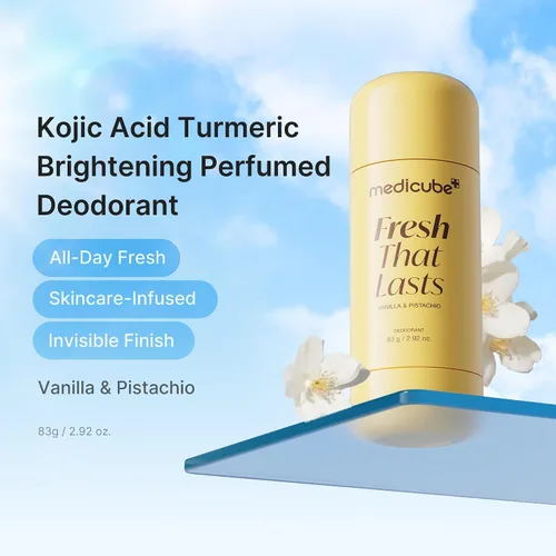 Vista 2 de medicube Desodorante con cúrcuma de ácido kójico, aroma de vainilla dulce