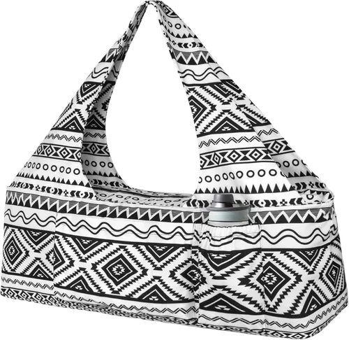 Vista 17 de Bolsa para esterilla de yoga – Bolsa de yoga grande con correa para esterilla de yoga, cremallera y bolsillos, bolsas de yoga y transportadores que
