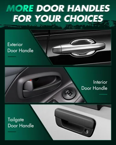 Vista 7 de SCITOO Manijas de puerta exteriores delantera izquierda derecha para Chevy Astro negro 1985-2005 (2 piezas) Exterior Door Handle For 1985-2003 For
