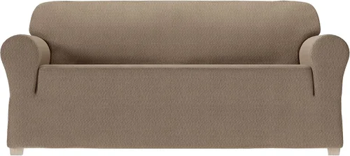 Vista 16 de Zenna Home Simply Fit - Funda elástica para sofá (1 pieza), color crudo