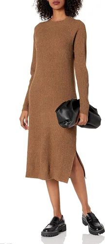 Vista 3 de The Drop Renata Rib - Vestido midi para mujer
