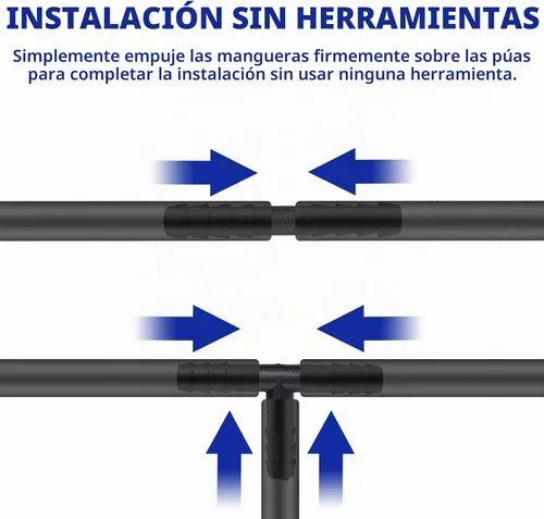 Vista 5 de Surtido de conectores de vacío 113 PIEZAS Resistencia al calor 240℃（460℉）Conector de tubo de vacío automotriz Conector de vacío en T Kit surtido