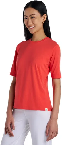 Vista 11 de Camiseta de manga corta para mujer - Protección solar UPF 50+ - Morada Negro