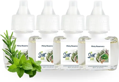 Vista 47 de Scent Fill Ambientador enchufable de sidra de manzana, 4 recambios de aceite perfumado