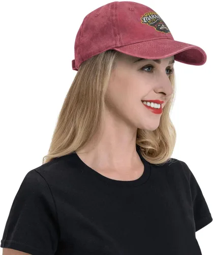 Vista 6 de Bradenton Marauders - Gorro de vaquero clásico lavado de béisbol de sarga ajustable