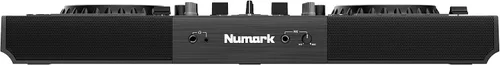 Vista 14 de Numark Controlador de DJ Mixstream Pro+ con Separación de Stems, 2 Decks, Transmisión Wi-Fi, Mezclador, Pantalla Táctil de 7", Altavoces, funciona