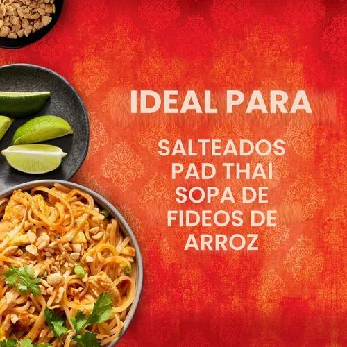 Vista 5 de Thai Kitchen Fideos de arroz integral sin gluten, 8 onzas