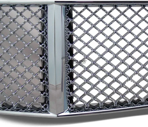 Vista 4 de 7422442359387 Compatible con Dodge Charger 2005, 2006-2010 Parrilla de Rejilla de Malla Cromada para Parachoques Delantero