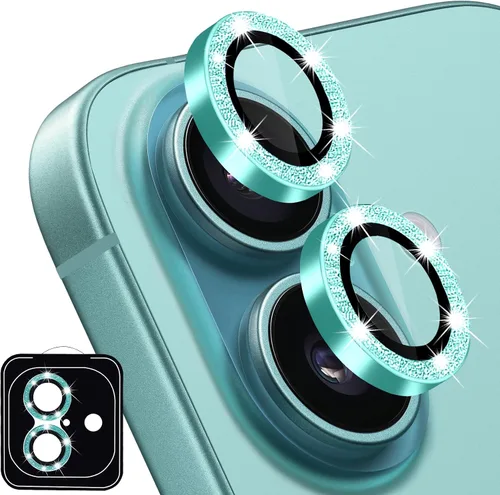 Vista 75 de Compatible con iPhone 13 Pro para iPhone 13 Pro Max, protector de lente de cámara antiarañazos, vidrio templado 9H, protector de cámara de metal a