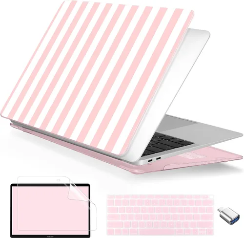Vista 20 de Batianda Funda personalizable para MacBook Air M1 de 13 pulgadas modelo A2337 A2179 A1932 versión 2021 2020 2019, carcasa rígida pintada en 3D