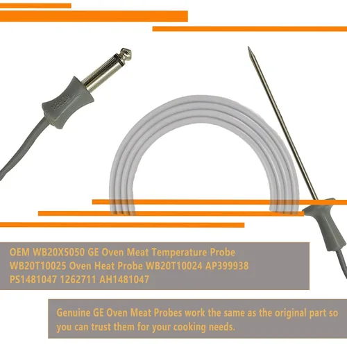 Vista 3 de Sonda de carne para horno compatible WB20T10024 y WB20X5050 de 21 pulgadas