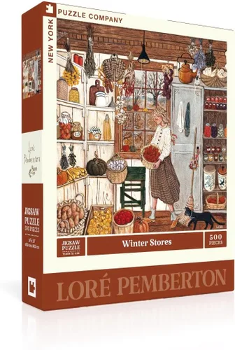 Vista 7 de New York Puzzle Company - Loré Pemberton Beekeepers - Rompecabezas de 500 piezas para adultos por Loré Pemberton