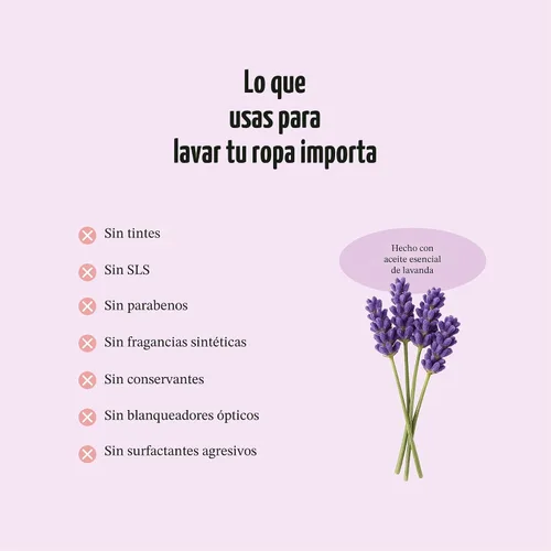 Vista 3 de Pronounce Alternativa de detergente para ropa en polvo, ingredientes más limpios. Más seguro para pieles sensibles. Lucha contra manchas y olores.