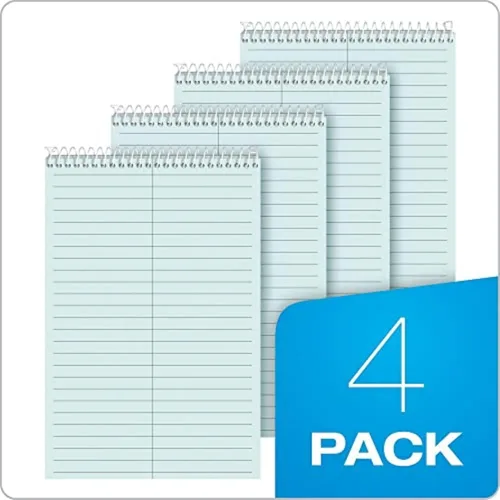Vista 7 de Tops Prism 6 x 9 Gregg Ruled Steno Cuaderno, 80 perforadas hojas/libro, Azul 80