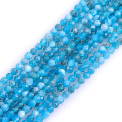 Vista 59 de GEM-Inside Cuentas espaciadoras redondas facetadas de gemas de lapislázuli azul natural semipreciosas de 2mm para hacer joyas 15