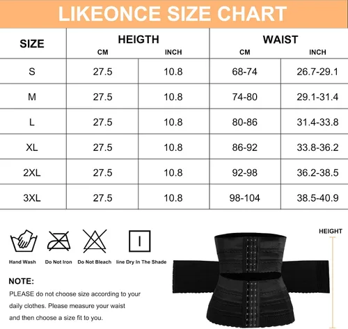 Vista 6 de Entrenador de cintura segmentado para mujer, faja moldeadora de cintura con control de abdomen, faja moldeadora de cuerpo