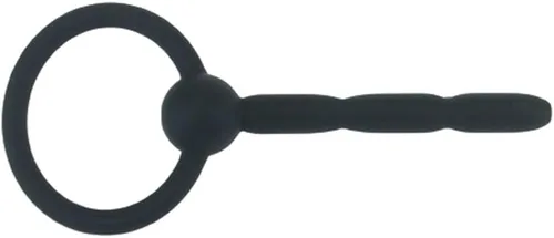 Vista 7 de Enchufe de pene de silicona hueca y flexible